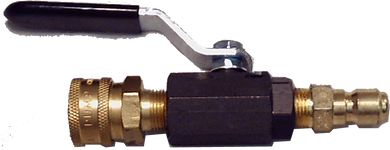 Ultimate Power Washer Ball Valve Quick Connect Shutoff Assembly